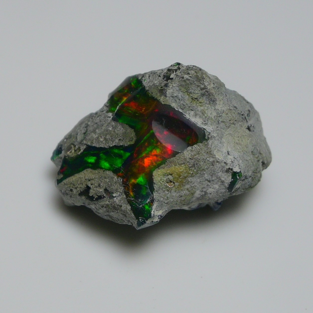 21.10 Cts Smooth Black Ethiopian Opal Rough, Ideal for Jewelry – Smoked Opal Raw