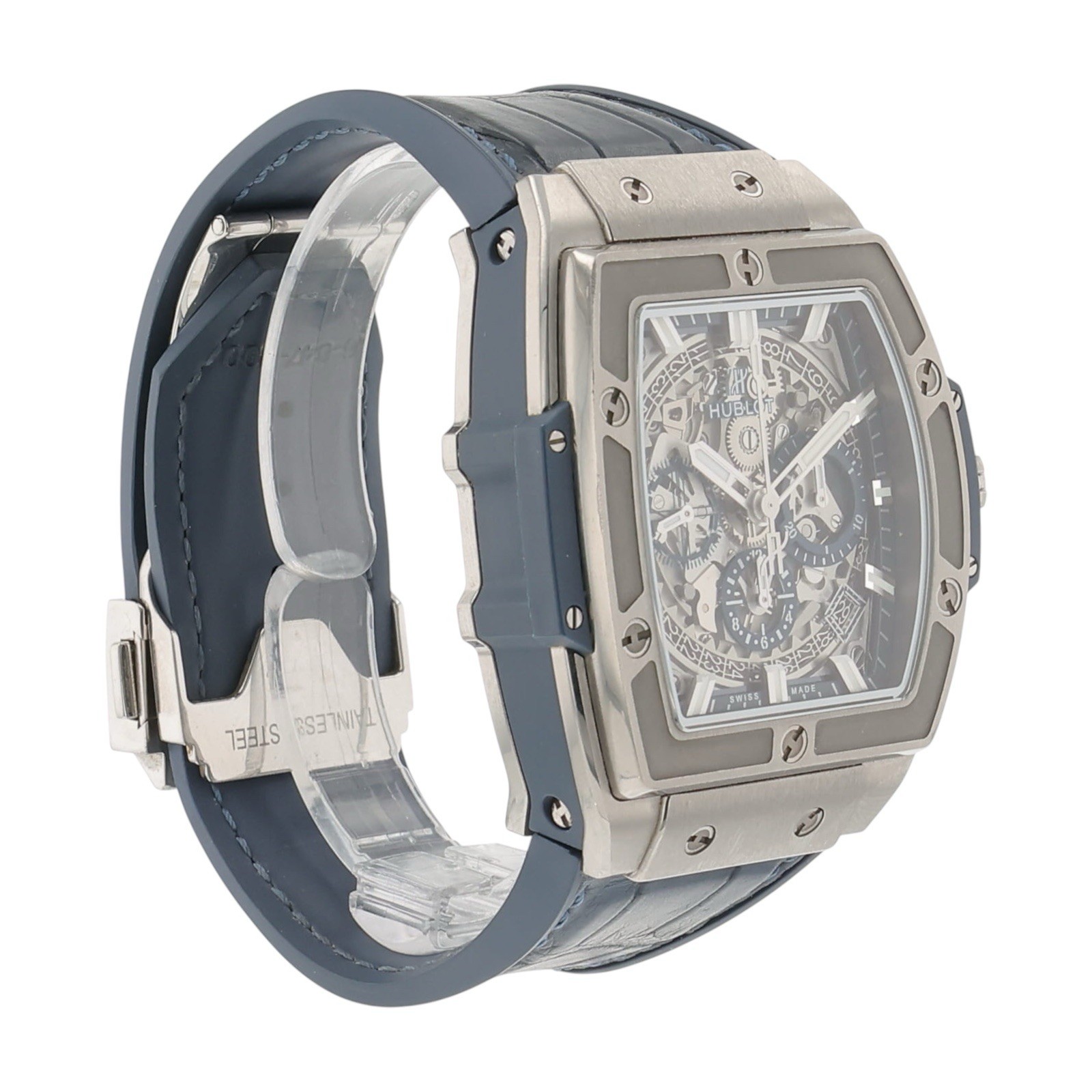 Hublot Spirit Of Big Bang Titanium Skeleton Dial 42mm Auto Men’s 641.NX.7170.LR