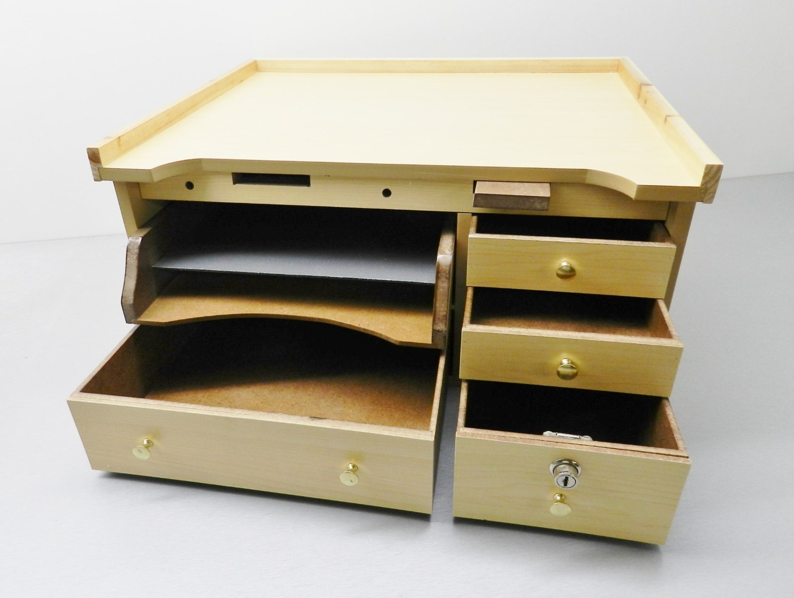 Jewelers Bench Work Table Top Jewelry Repair Watch Hobby & Craft Bead Workbench