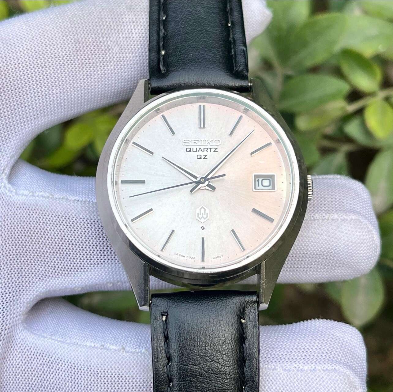 Vintage Seiko QZ Patina Dial JDM Dress Formal Japan Men’s Quartz Watch 0922-8000