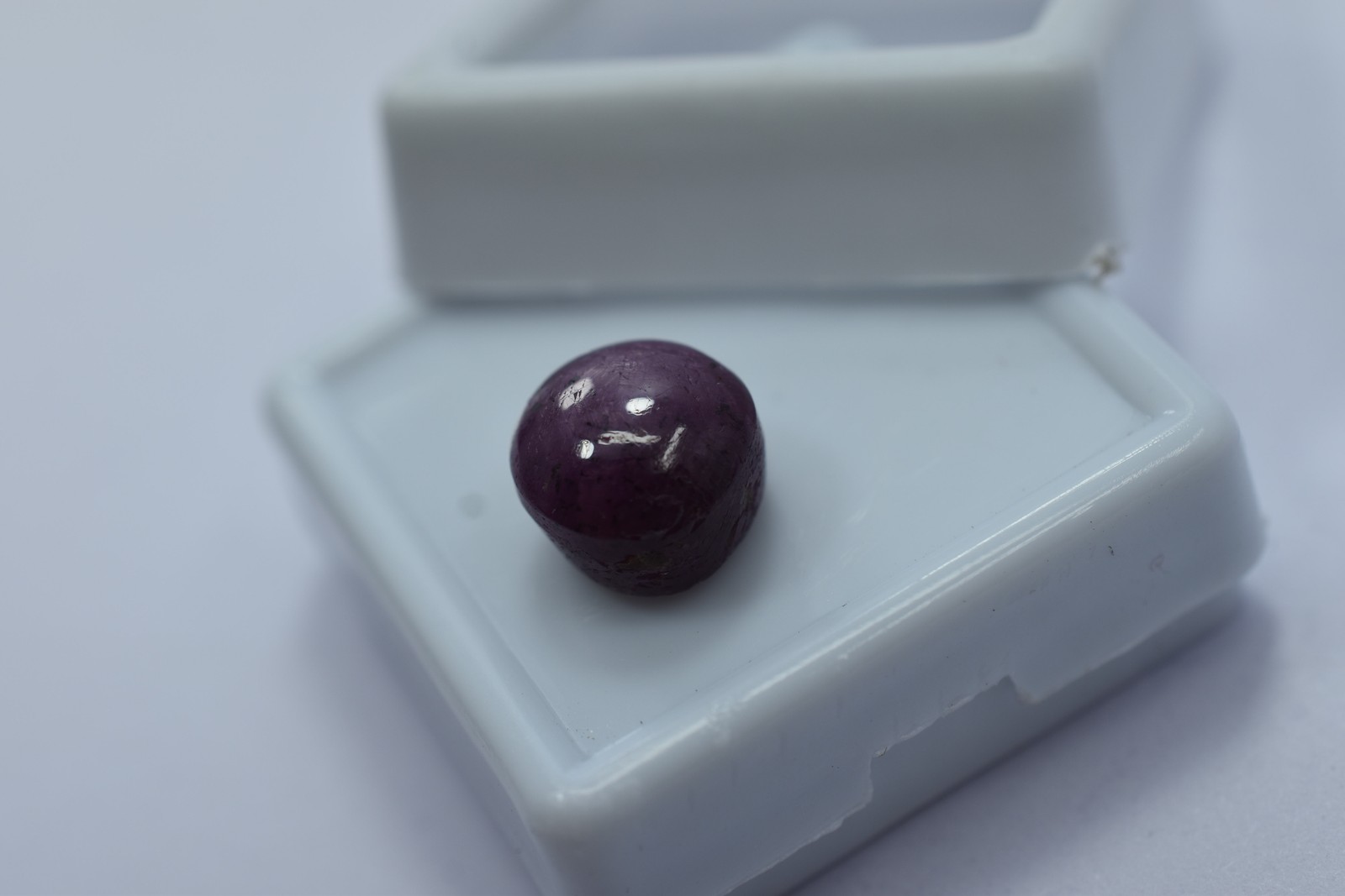 7.05 Ct Natural Red Star Ruby Loose Gemstone CERTIFIED Round Shape AA++ Quality