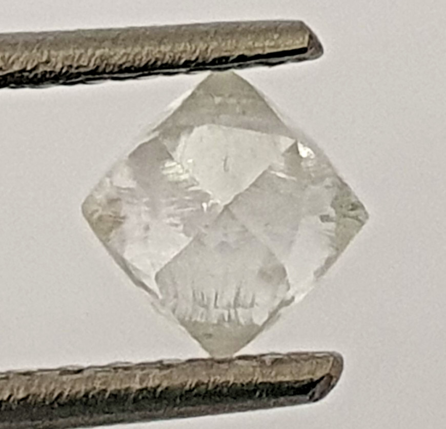 0.51 ct. Natural Flawless Raw Rough Diamond – Color E – 360° VIDEO – YL2677