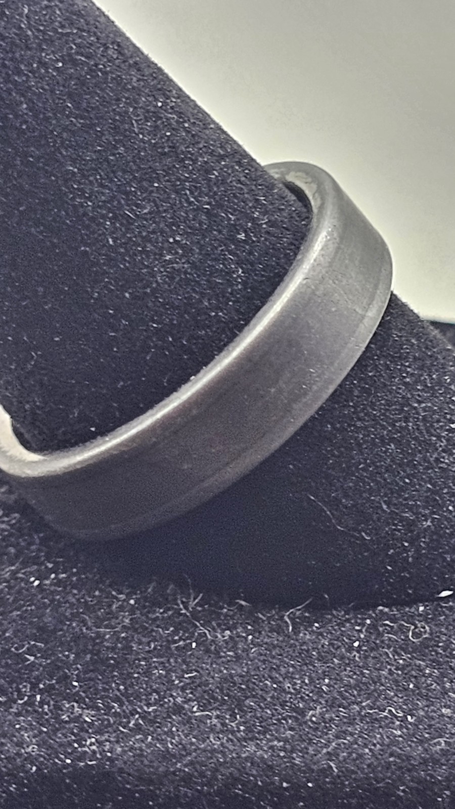 Triton Tungston Carbide Steel Ring Size 7.75 GREAT GIFT Retails $375