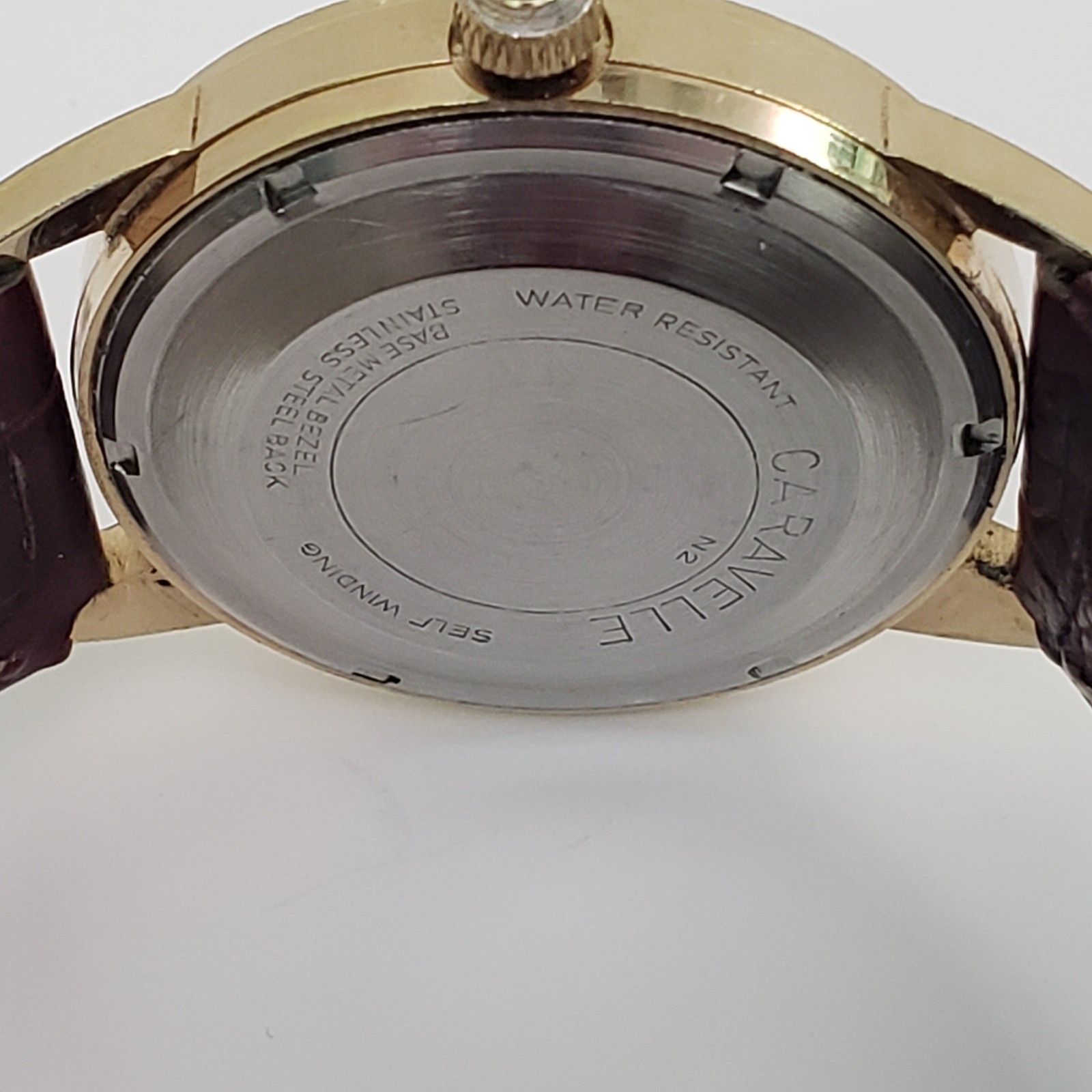 Vintage Caravelle By Bulova Automatic Watch 1972 Working