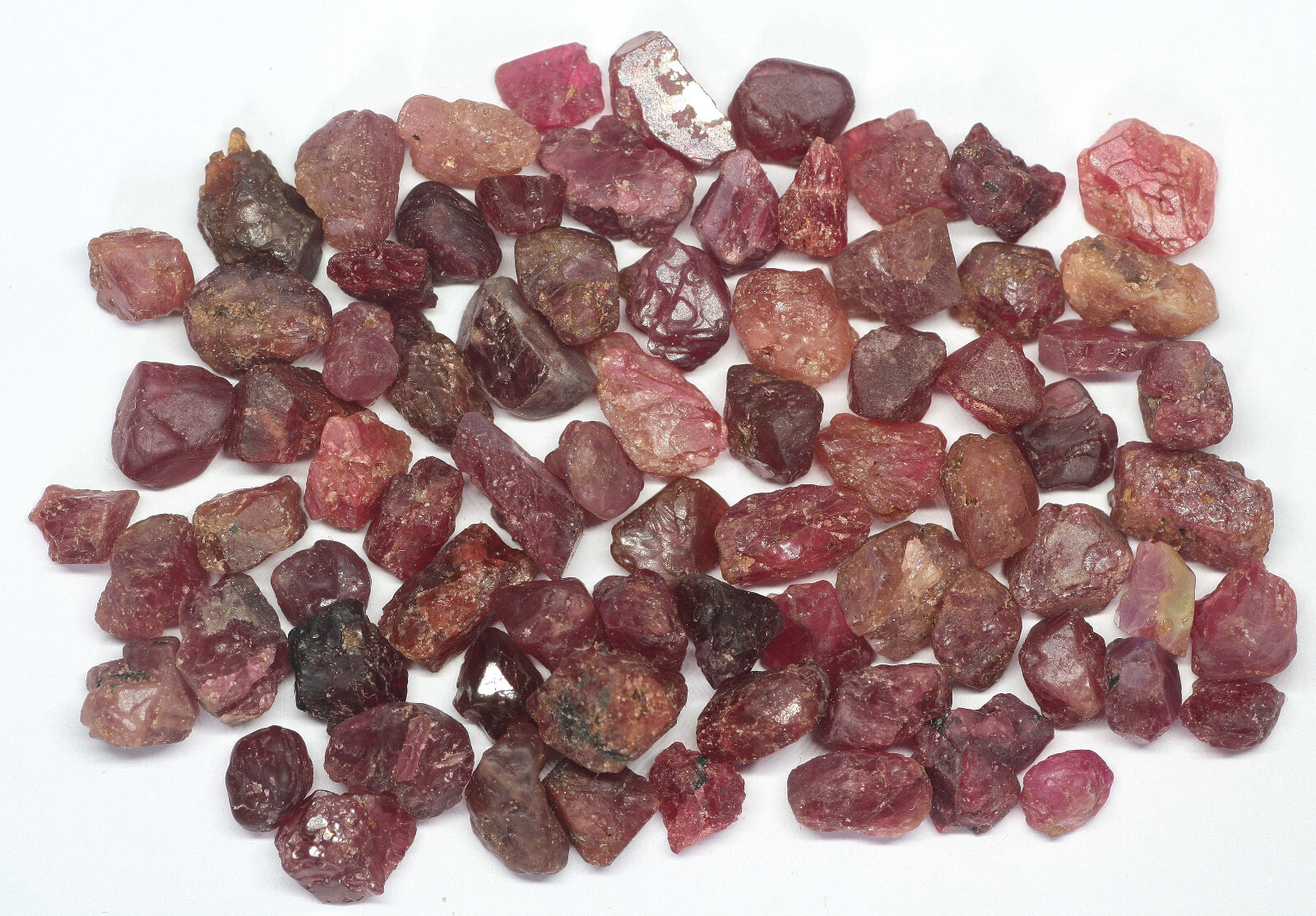 Burma Natural Untreated Small Size PINK/RED SPINEL Specimen Rough 100.00cts