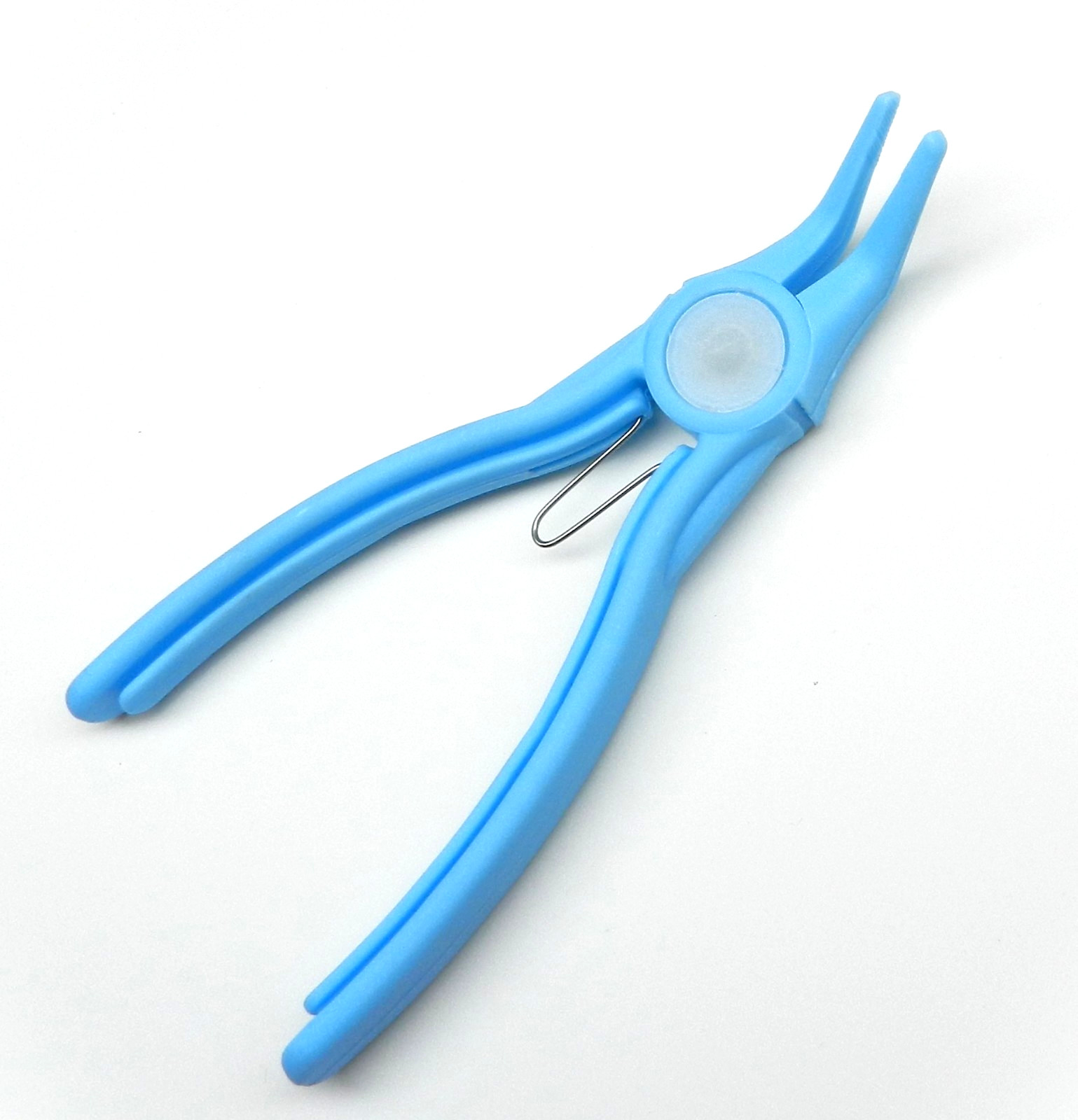 Nylon Pliers Jewelry Bent Nose Plier ALL Plastic IV Non-Marring Laboratory Work