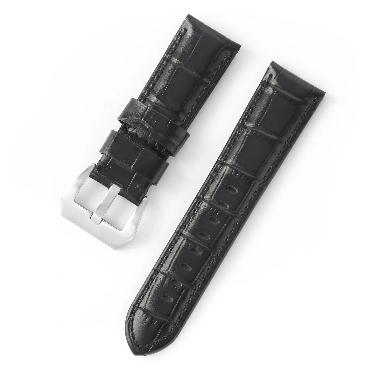 Vintage Classic Buckle Cow Genuine Leather Watch Band 20mm 22mm 24mm 26mm Strap