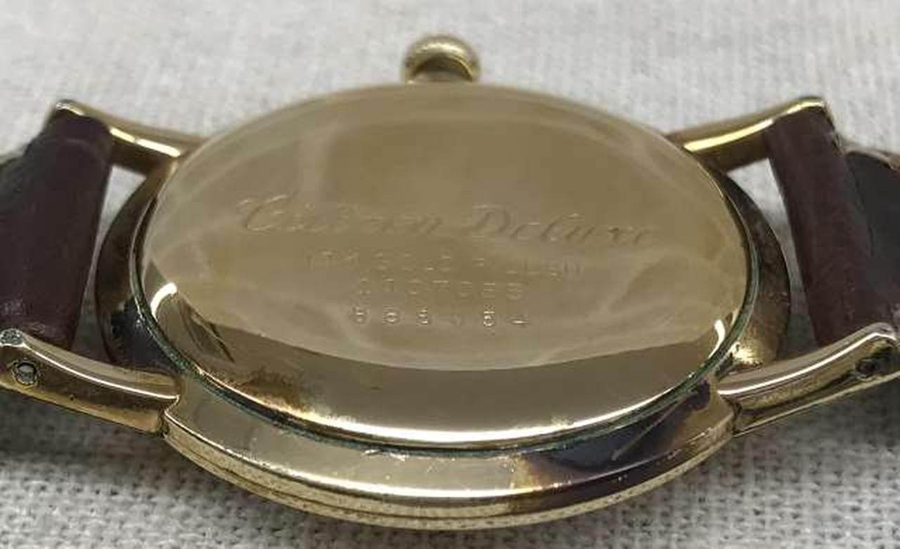 Manual Wind Wristwatch Model Number 1407095 CITIZEN DELUXE