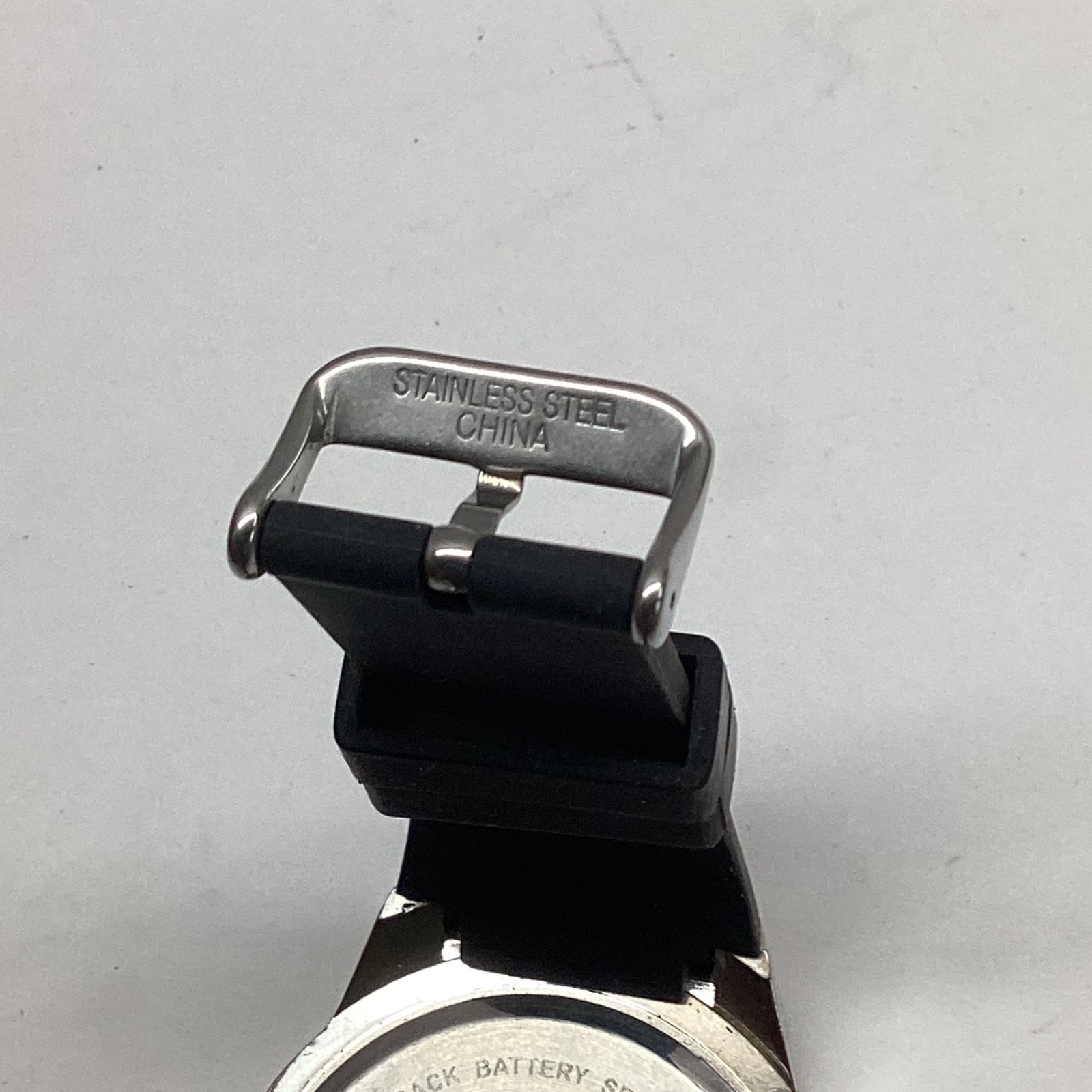 U.S POLO ASSN. MEN WristWATCH- Rubber Wristband. Smokefree Big Faced Watch