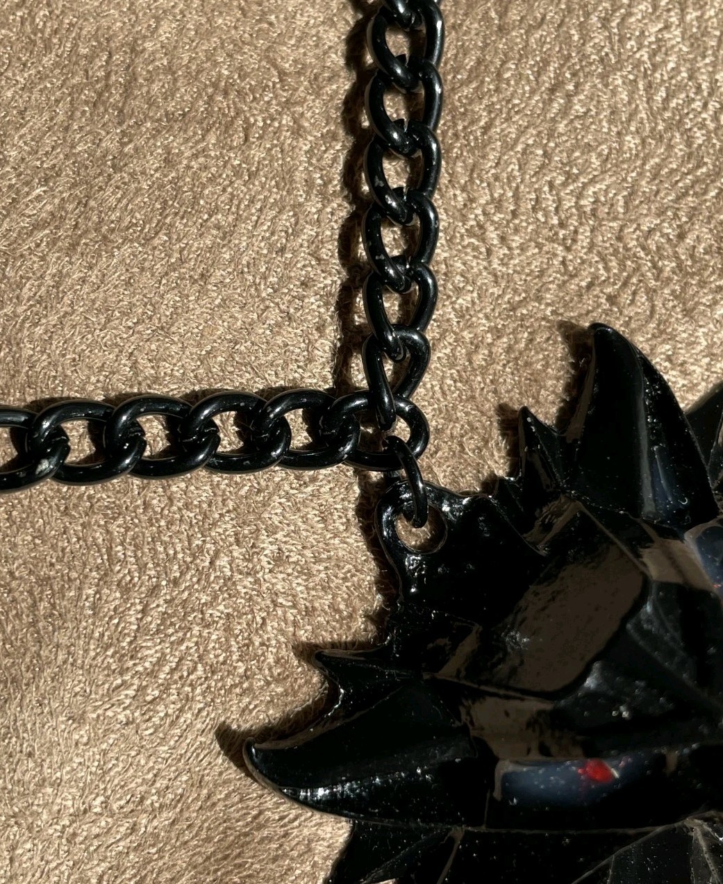 The Witcher Wild Hunt Wolf Medallion Black, Men Women Unisex, 19″ Chain