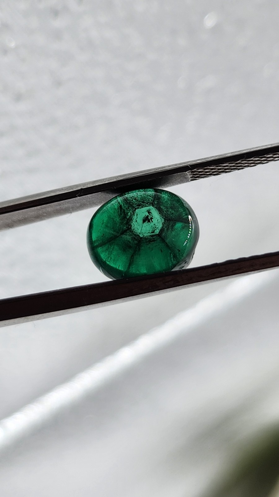 5.46 ct Rare Muzo Colombian Trapiche Emerald Natural Specimen Collector Gem