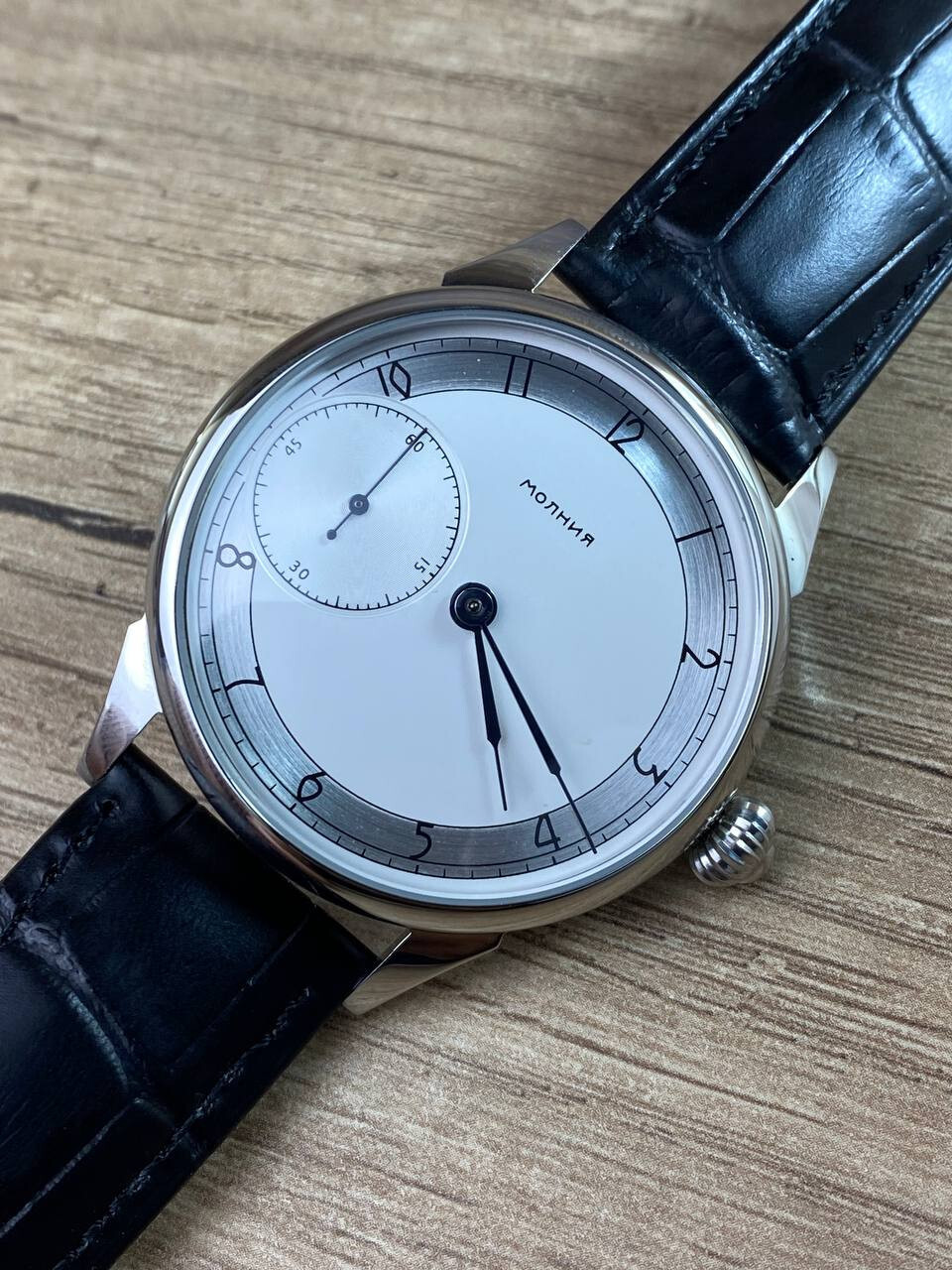 MARRIAGE Vintage WristWatch 3602 18J Classic Converted Pocket Watch USSR