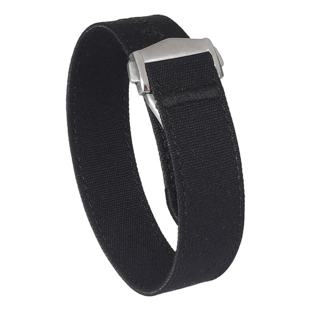 Canvas Sailcloth Watch Strap 20 22mm Soft Nylon Band Folding Clasp Sport Men New