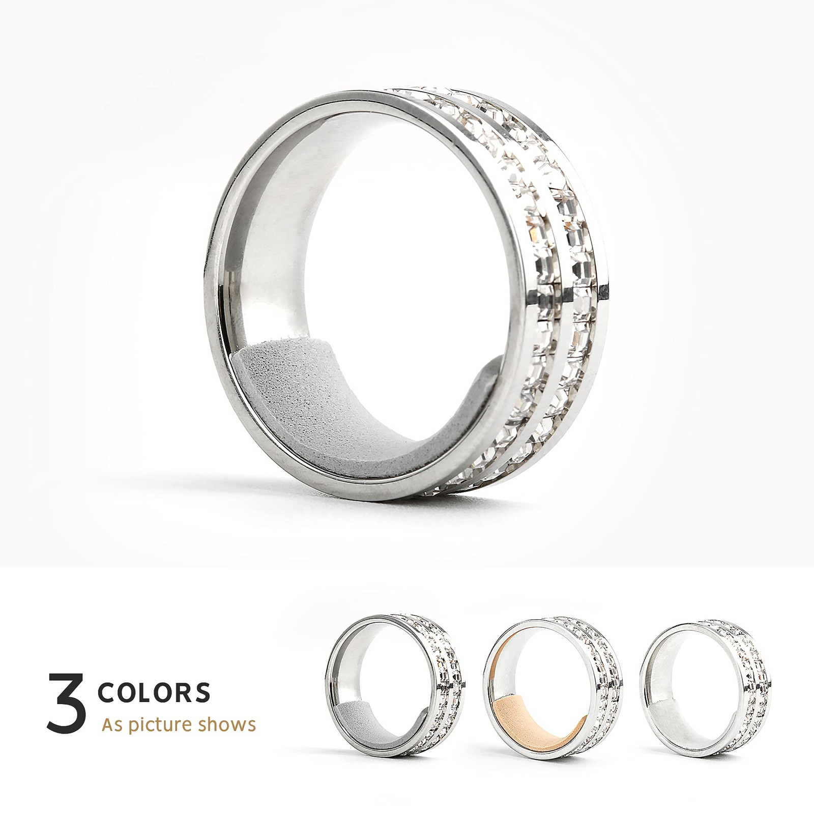 Ring Size Adjuster Loose Rings Invisible Ring Size Reducer Jewelry Guard Sizer