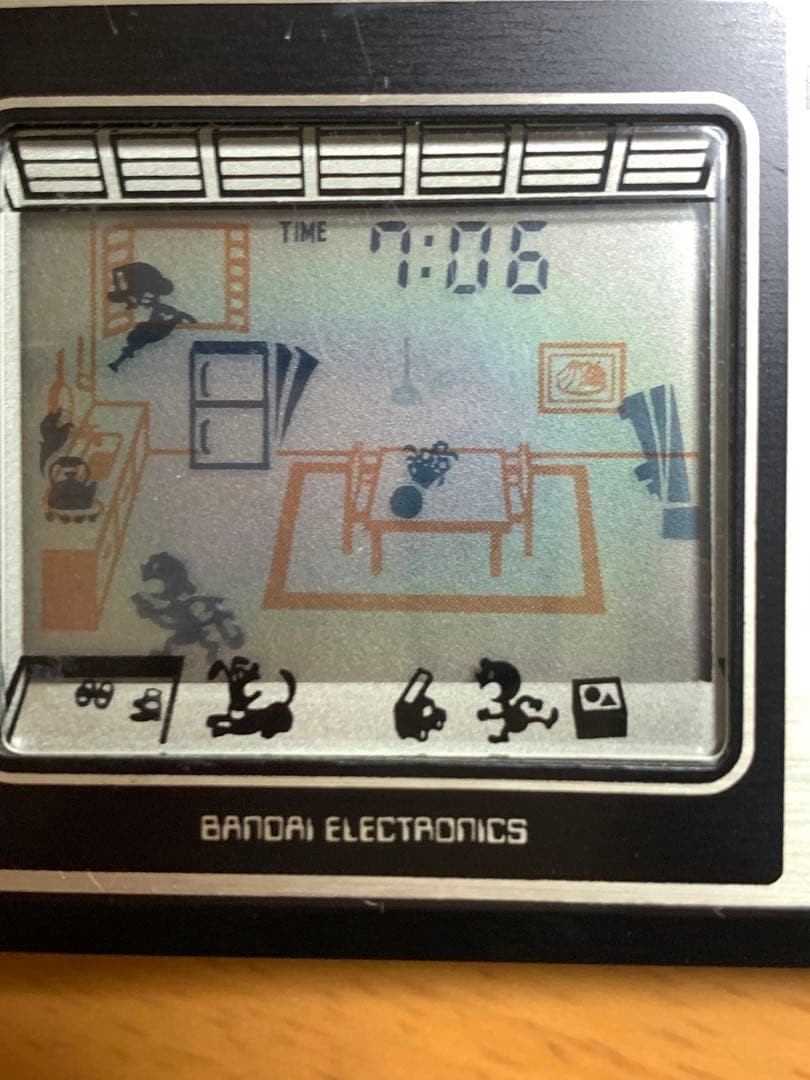 Extremely Rare! Bandai Game Watch DAIJISHIN Showa Retro Game Watch
