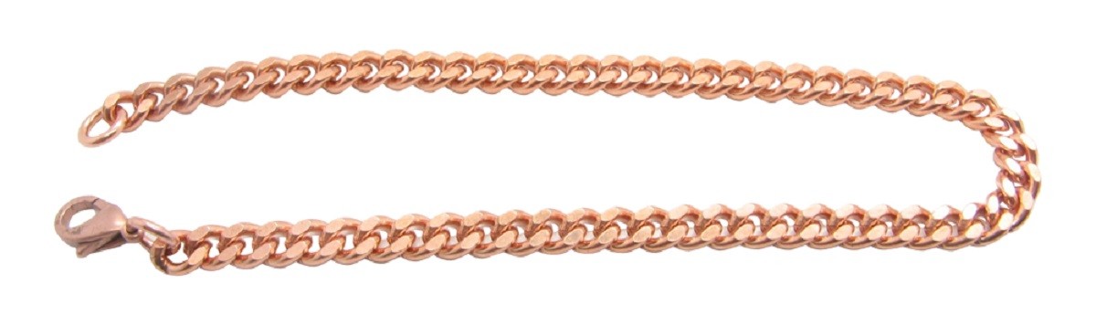 Solid Copper Anklet CA654G – 3/16″ wide. Available in 8 to 12 inch lengths.