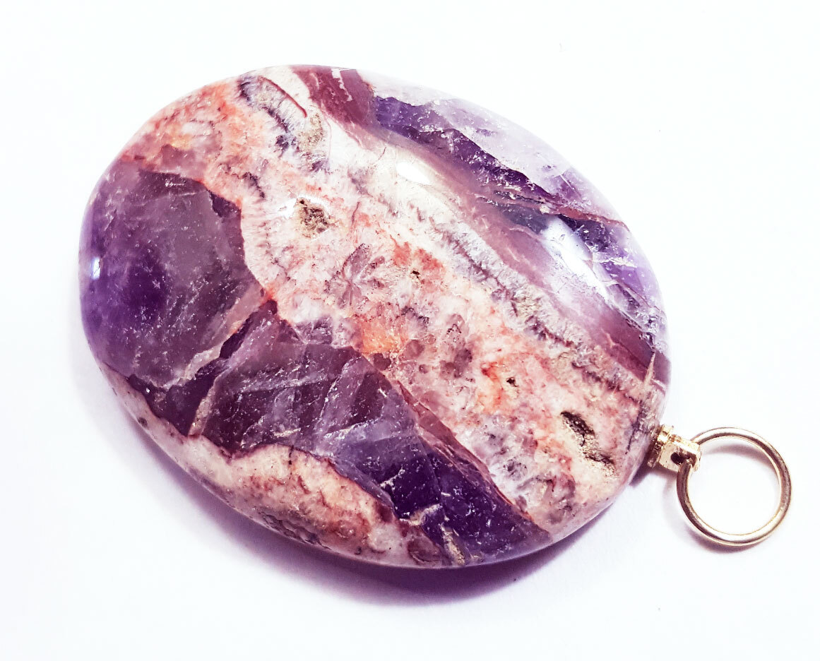 100% Natural Amethyst 99.20 Ct Certified Loose Gemstone Use For Pendant
