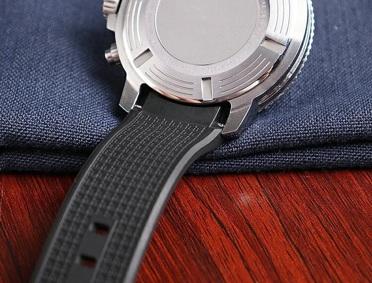 NEW 22mm Rubber Strap replacement For TISSOT SEASTAR 1853 T120 T120.417