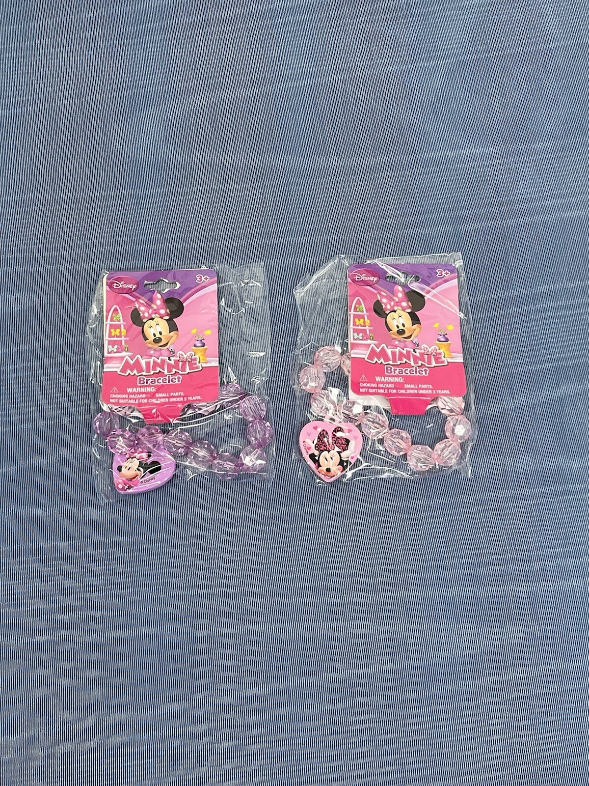 Amscan Disney Minnie Mouse Bead Bracelet Kids Accessories New