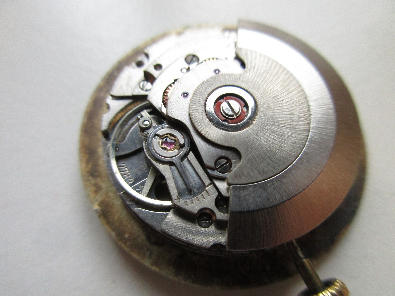 ETA cal. 2783 Swiss automatic watch movement – date at 6 – running