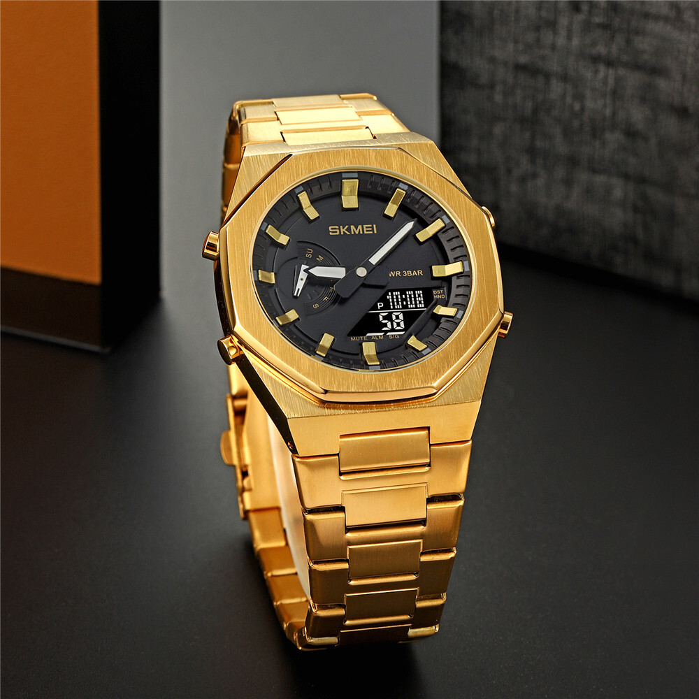 SKMEI Men Watch Luxury Military Wristwatch LED Digital Quartz Sport Watches Male