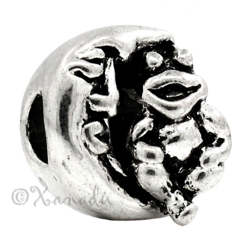 Frog On The Moon European Bead – Inspirational Bead For European Charm Bracelets