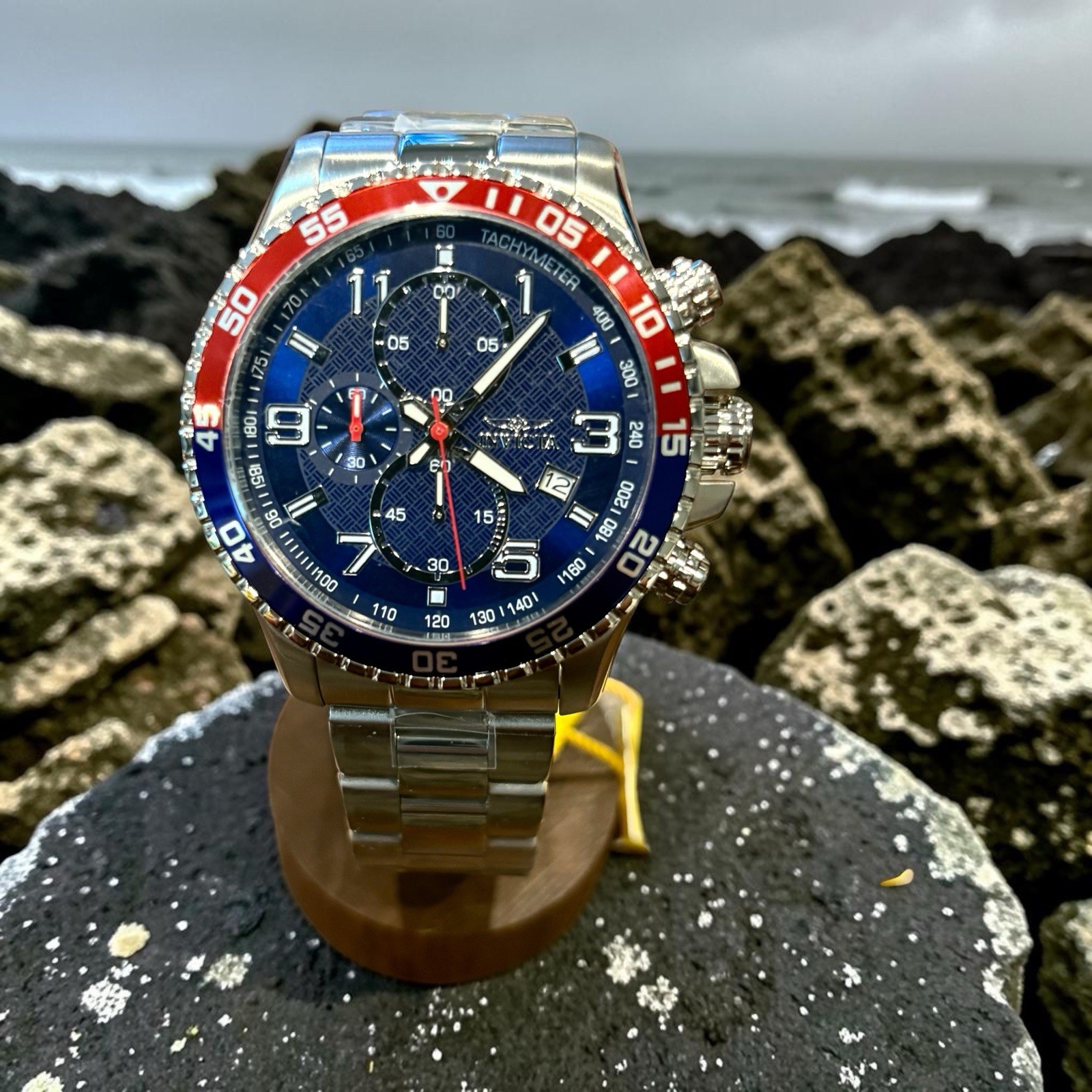 Invicta 34030 Specialty Fortitude Pro Diver Pepsi Style Men’s Watch 45mm