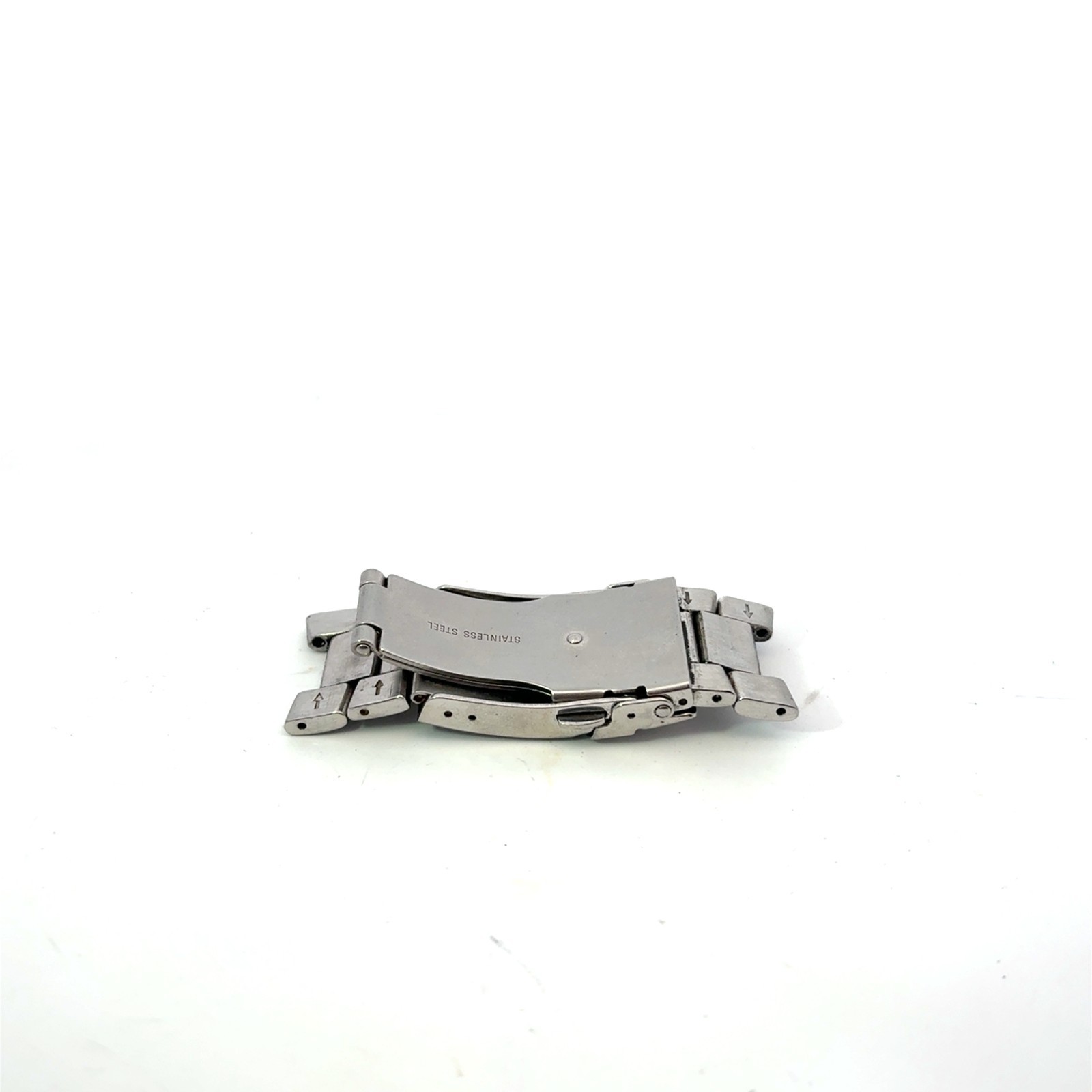 Bulova 98B400 Stainless Steel Two-Tone Gold 20mm Watch Buckle Clasp Part
