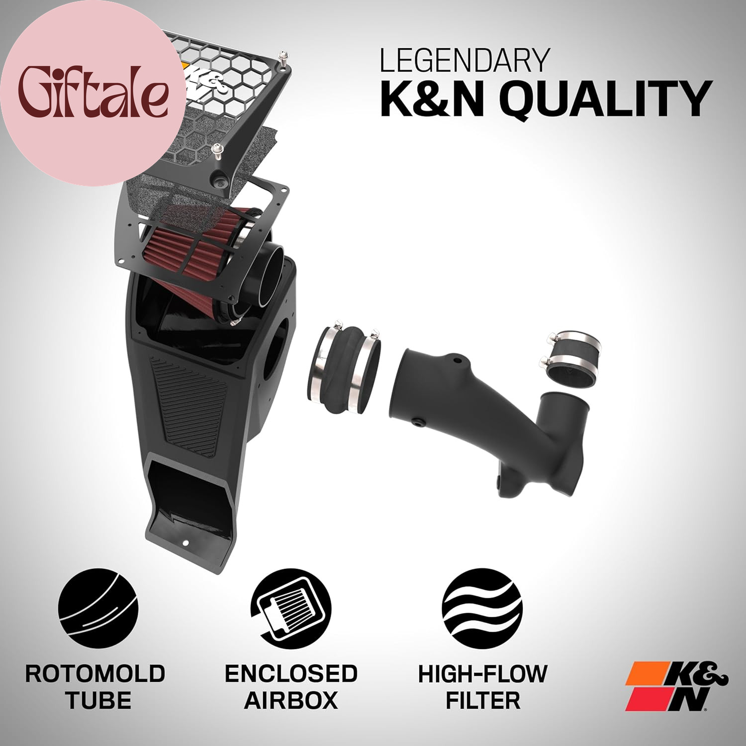 Cold Air Intake System: High-Flow Air Filter, Increase Performance & Towing: Com