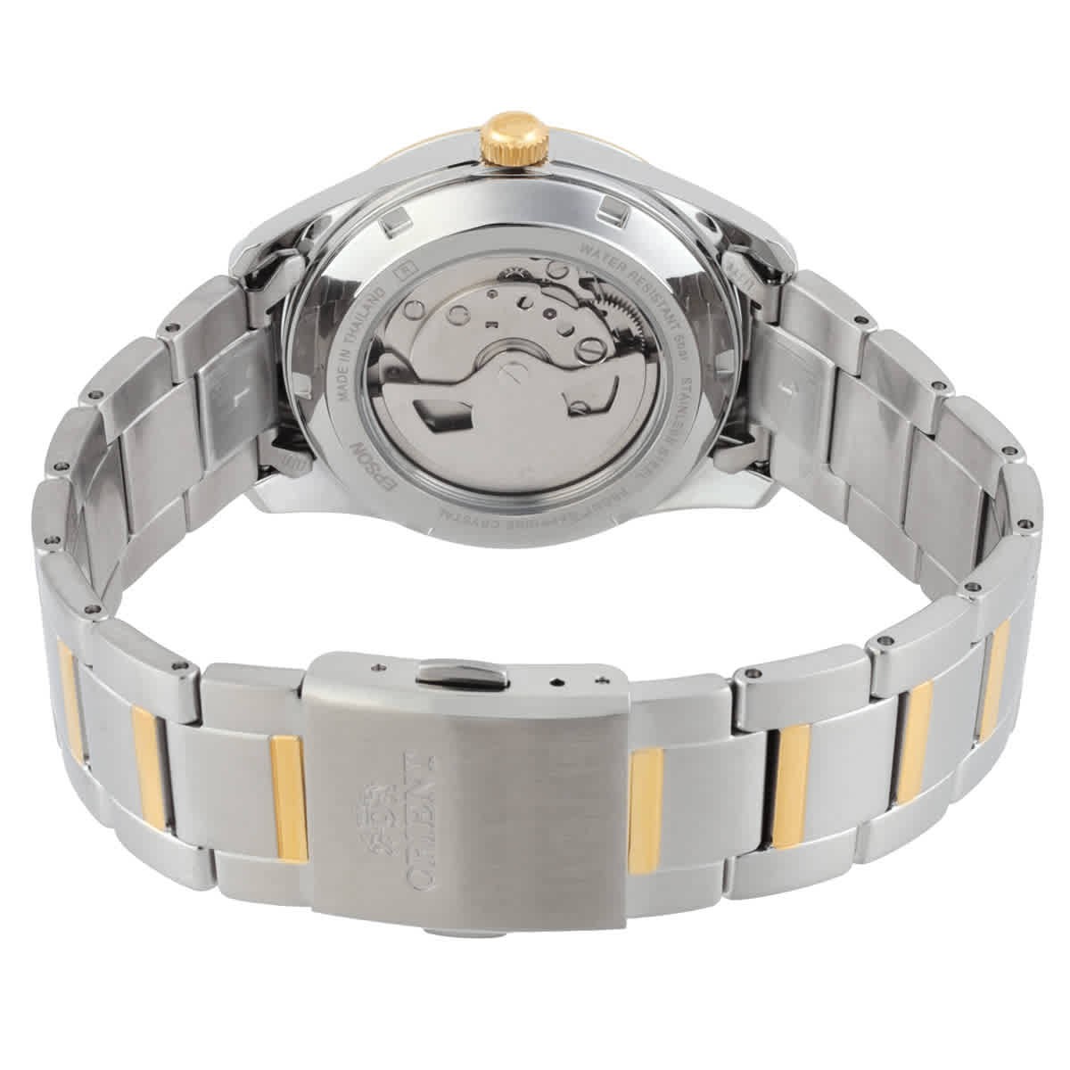 Orient Contemporary Stretto Date Automatic White Dial Watch RA-AC0R01S30B