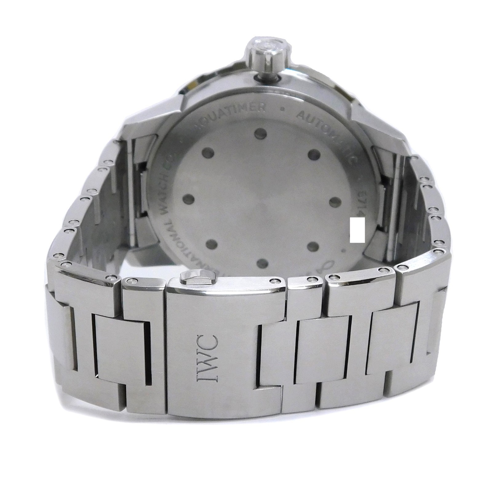 IWC SCHAFFHAUSEN Aquatimer IW329001 S.Steel Automatic Wrist Watch #1494B