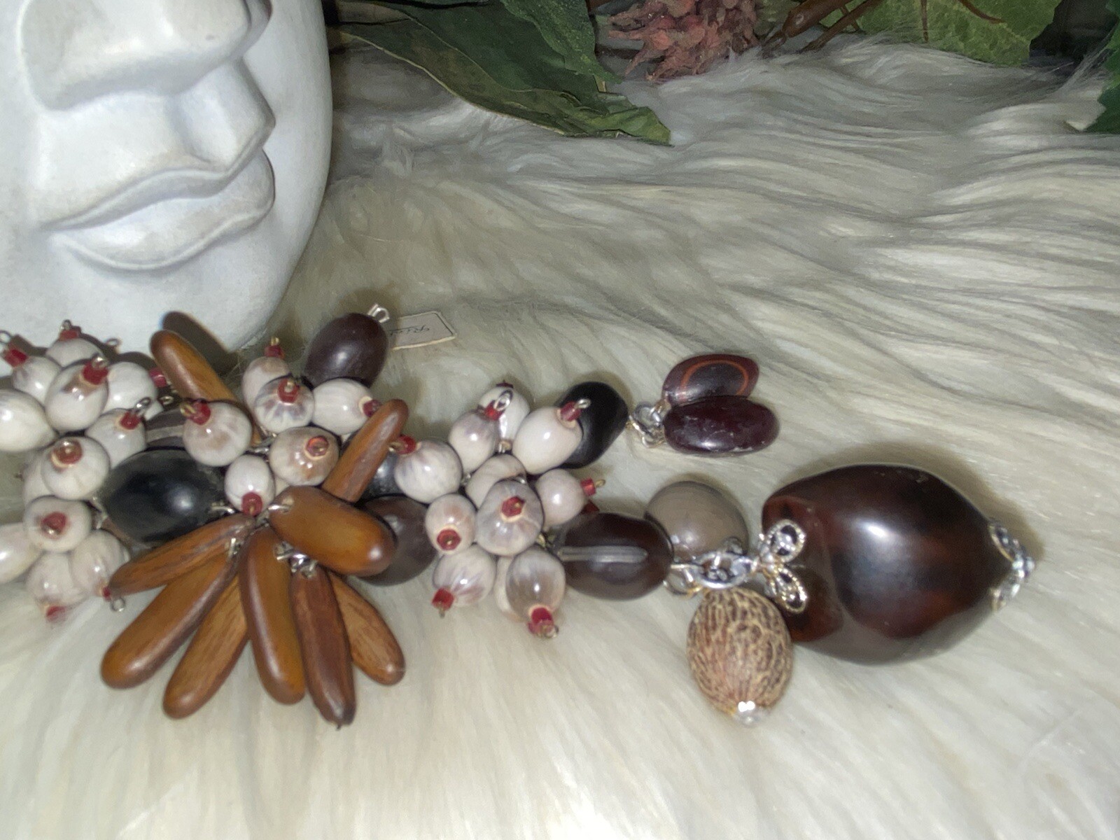 Miriam Haskell Ultra Rare Huge 5 1/2 inches Dangly & Drippy Whimsical Clip!! A19