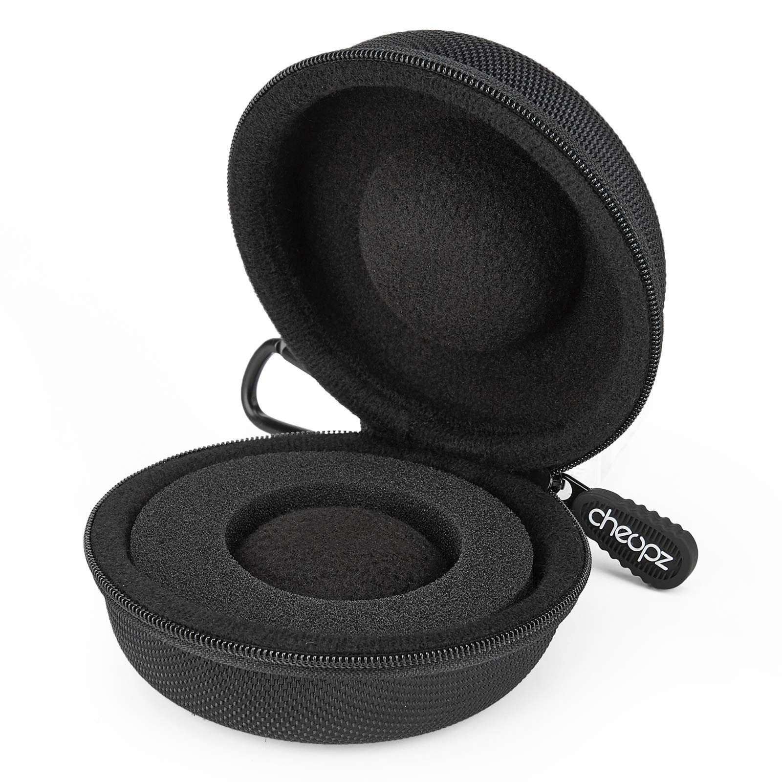 Travel Watch Case for Wristwatches & Smart Watches up to 50mm, Black Storage Box