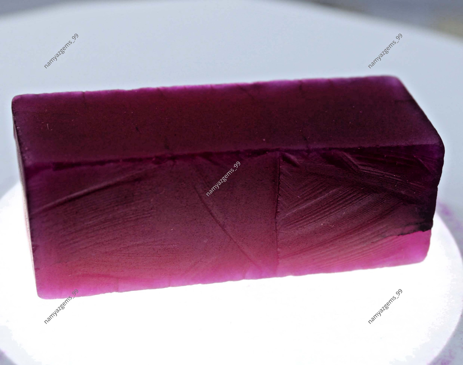 Natural 399 Ct Ruby Huge ROUGH Earth Mined CERTIFIED Red Loose Gemstone