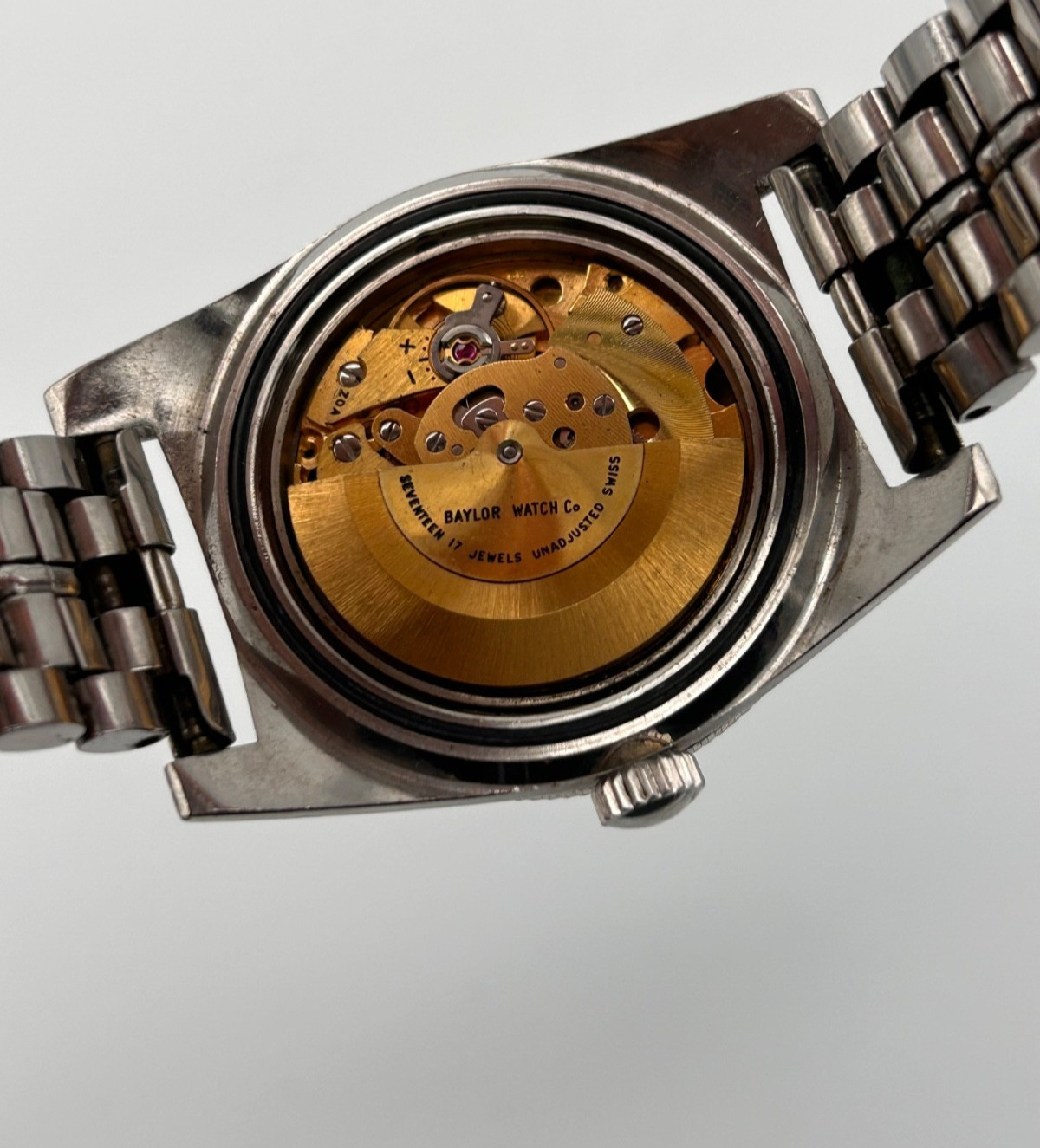 Vintage Stainless Steel Automatic Neptune Baylor