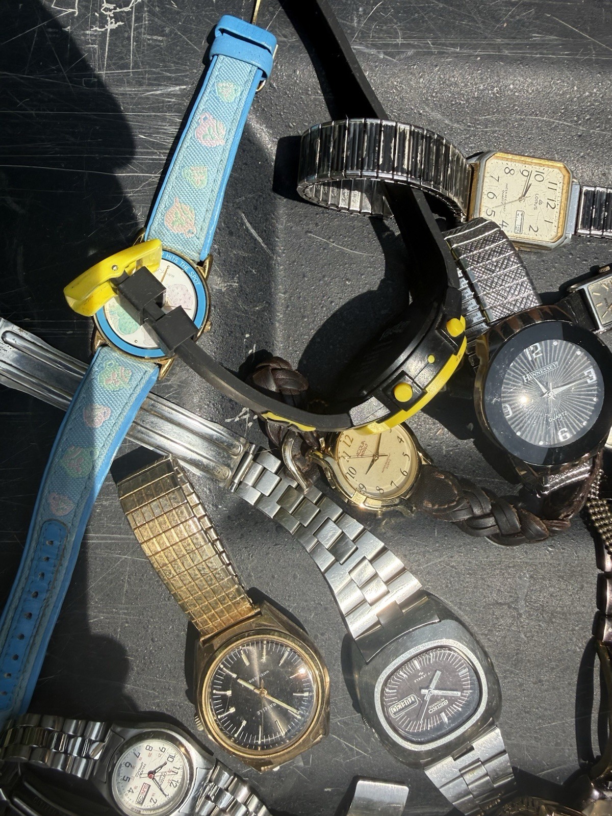 Vintage Watch Lot Seiko Caravelle Invicta Citizen And More!