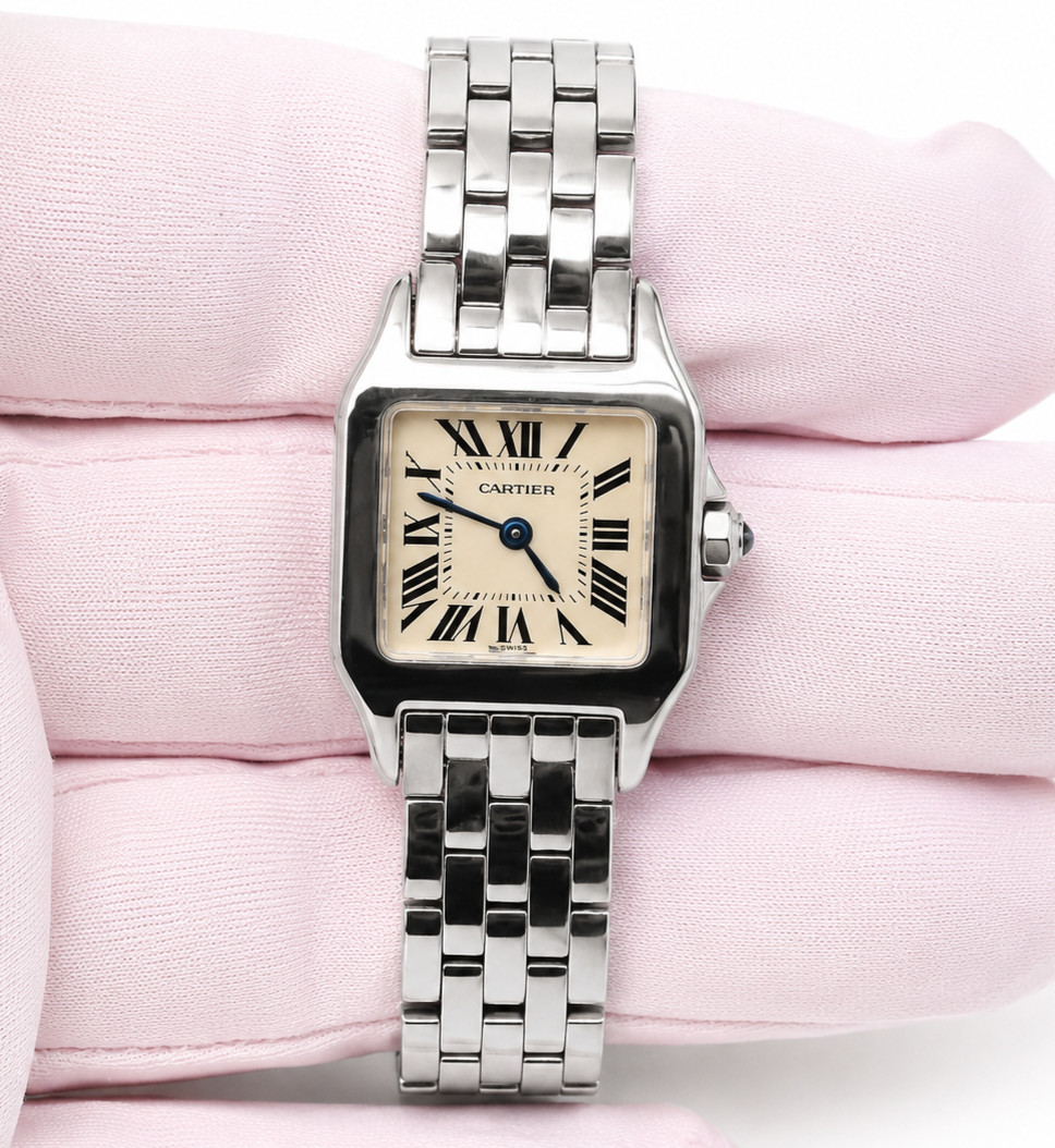 Cartier Demoiselle 2698, 28mm Good Condition, Stainless Steal, Watch Only