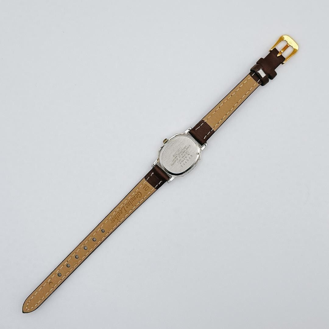 Working Battery Belt replacement SEIKO Soci ladies wristwatch oval