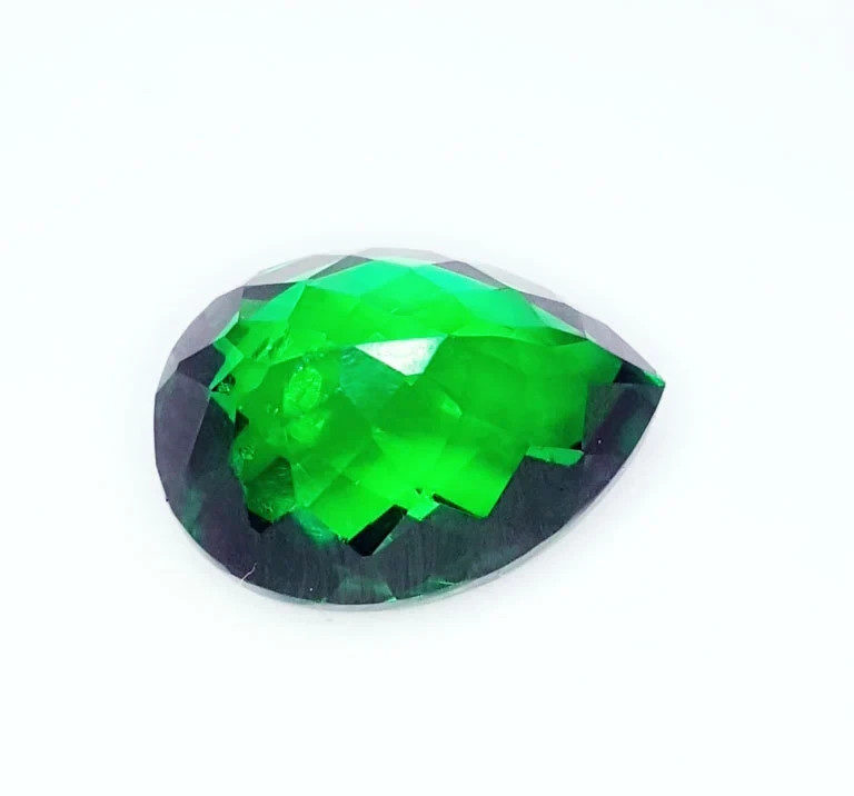 20 Ct Natural Tsavorite Green Garnet Loose Gemstone Certified Pear Cut Gems G722