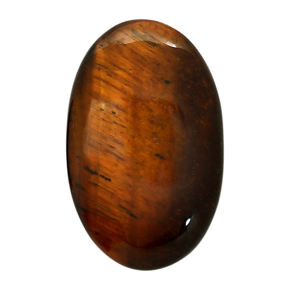 Natural Red Tiger Eye 22×34.75×5.8 mm Oval Shape Polished Gemstone LS86-05257