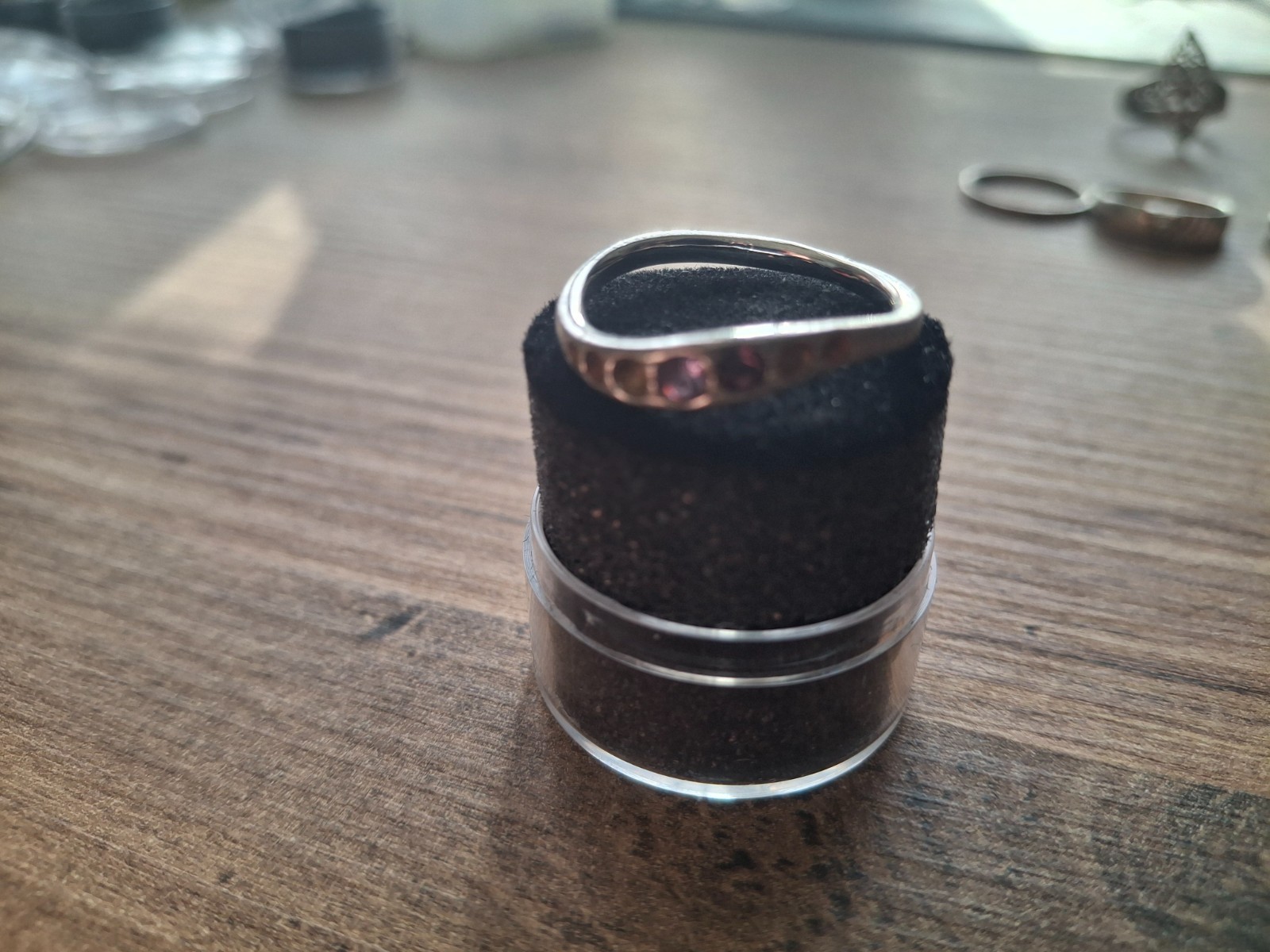 Vintage USSR RING IN STERLING SILVER 925 size 9(19)