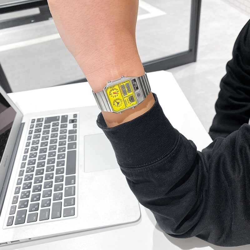 Citizen Ana Digi Temp JG2170-59Y Limited 500 Yellow Record Label Watch