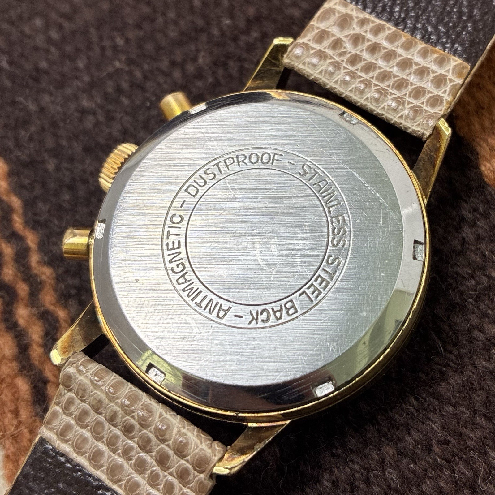 Westbury 1960s Mechanical Chronograph Valjoux 7733 36mm Vtg Tachymeter Dial
