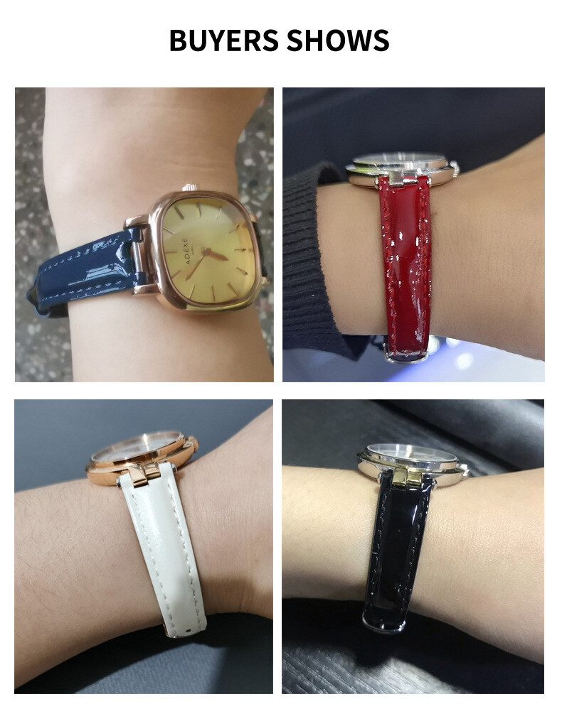 High Quality Genuine Leather Watch Band Straps Ladies 12mm Fits Tissot FLAMINGO