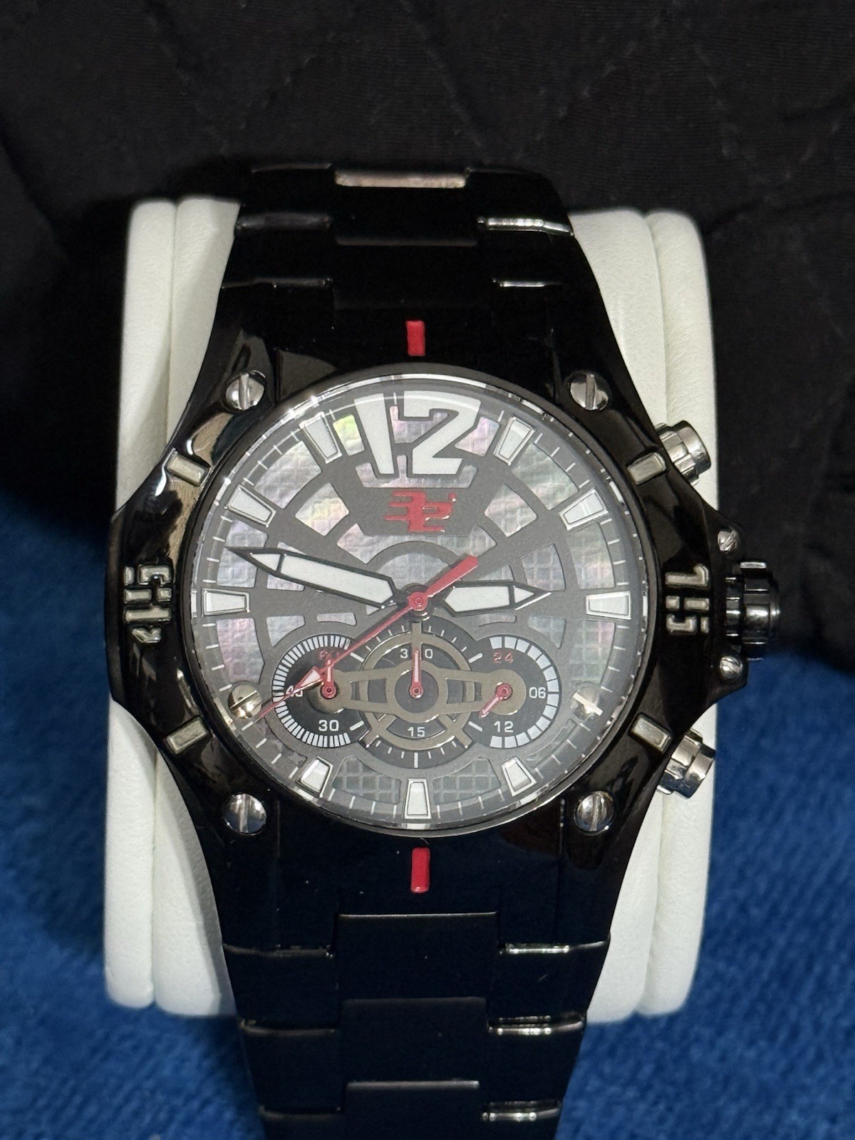 32 Degrees Men’s Chronograph 0743 Watch 45 MM
