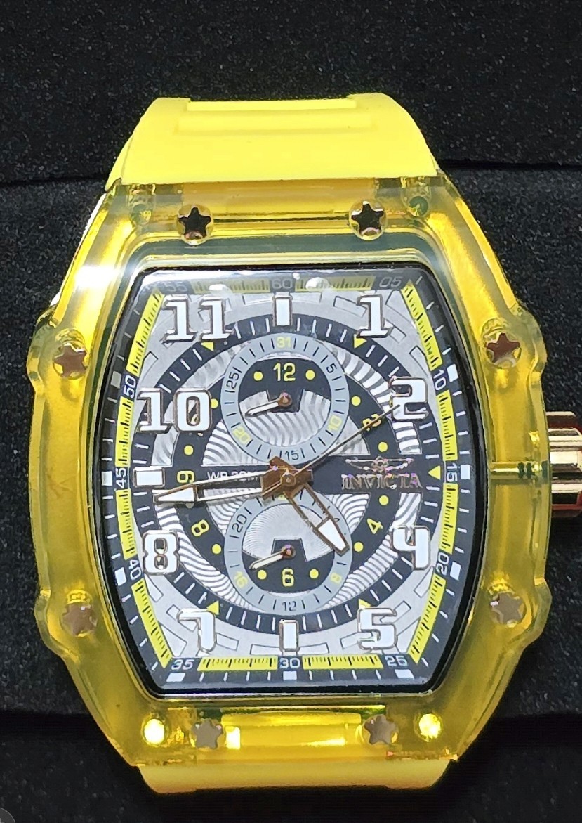 Brand New Invicta Men’s Racing 48.5mm Quartz Watch w/ Travel Case, Box IN-48714