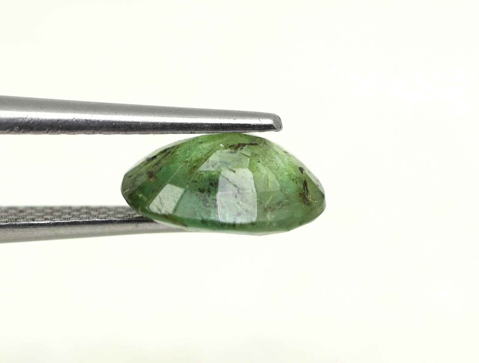 1.60 Ct Natural Green Emerald Untreated Oval Cut 9×7 mm Brazil Loose Gemstone