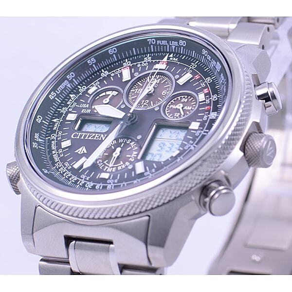 CITIZEN PROMASTER SKY PMV65-2271 Sky Series Men’s Watch Black Silver Analog