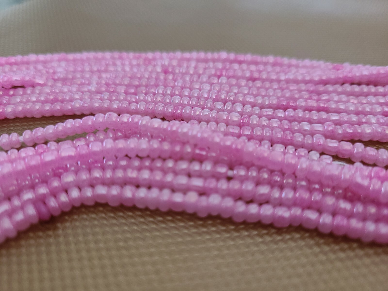Single strand tie-on waist beads
