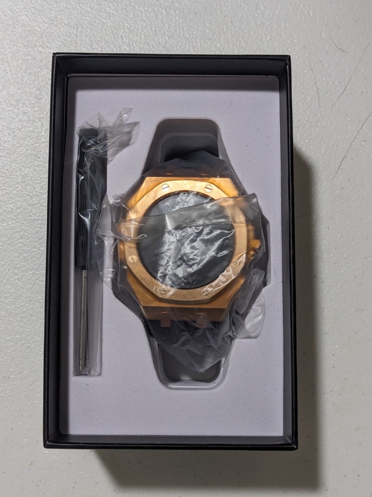 NEW Casio G-Shock GA2100 Casioak Mod Watch Bronze Stainless Steel Custom